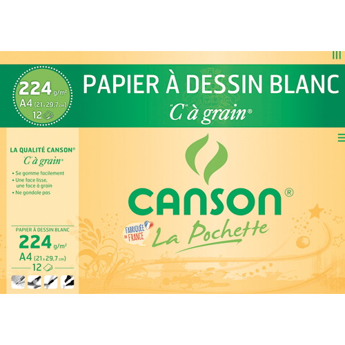 Papier blanc et bloc esquisse