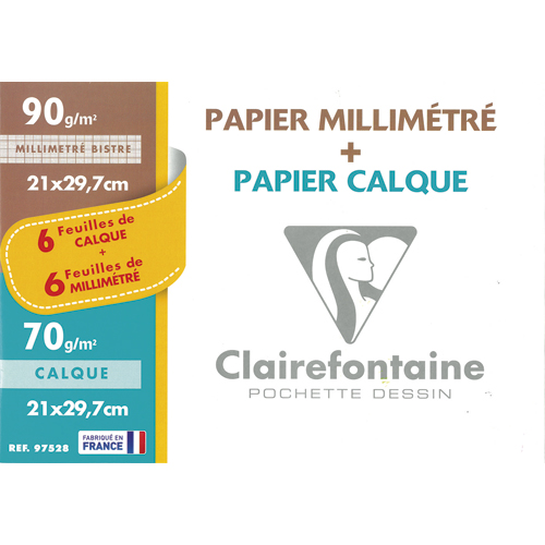 Calque et millimètre