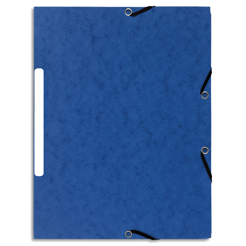 Chemises carte à élastique