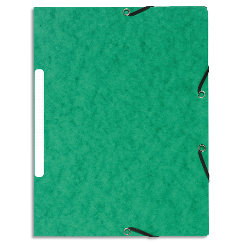 Chemises carte à élastique