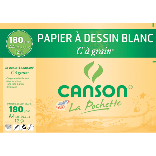 Papier blanc et bloc esquisse