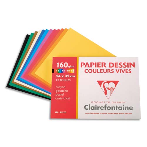 Papier couleur découpe et colle